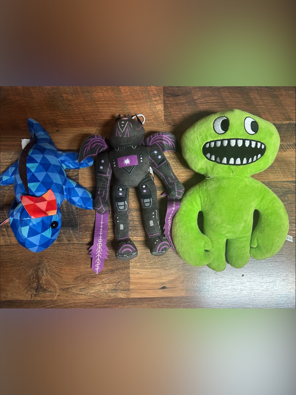 Assorted Plushies:Plush Green Monster Kids Toy - Soft Lime Green Cuddly Creature